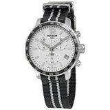  Shop Authentic Tissot Quickster Chronograph NBA San Antonio Spurs Edition White Dial Two Tone NATO Strap Watch for Men - T095.417.17.037.07 - Luxxuri
