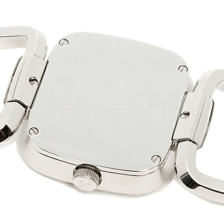  Shop Authentic Gucci G-Class Mother of Pearl Dial Silver Steel Strap Watch For Women - YA125404 - Luxxuri