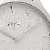  Shop Authentic Gucci G Timeless White Dial Silver Steel Strap Watch For Women - YA1264028A - Luxxuri