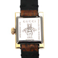  Shop Authentic Gucci G Frame White Dial Brown Leather Strap Watch For Women - YA128523 - Luxxuri