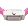  Shop Authentic Gucci G-Frame Square Fuchsia Mother of Pearl Dial Fuchsia Leather Strap Watch For Women - YA128533 - Luxxuri