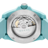  Shop Authentic Gucci Dive Automatic Green Dial Green Rubber Strap Unisex Watch - YA136344 - Luxxuri