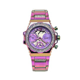 Shop Authentic Guess Fusion Chronograph Purple Dial Purple Steel Strap Watch for Women - GW0552L4 - Luxxuri