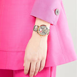  Shop Authentic Gucci G Timeless Floral Brown Dial Brown Leather Strap Watch For Women - YA1264038 - Luxxuri