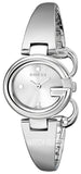  Shop Authentic Gucci Guccissima Quartz Silver Dial Silver Steel Strap Watch For Women - YA134502 - Luxxuri