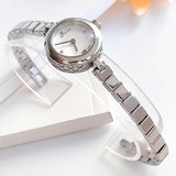  Shop Authentic Gucci Diamantissima Quartz Diamonds White Dial Silver Steel Strap Watch For Women - YA141503 - Luxxuri