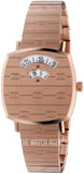  Shop Authentic Gucci Grip Quartz Rose Gold Dial Rose Gold Steel Strap Watch For Women - YA157505 - Luxxuri
