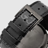 Shop Authentic Gucci G Timeless Quartz Chronograph Black Dial Black Leather Strap Watch For Men - YA126244 - Luxxuri