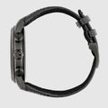  Shop Authentic Gucci G Timeless Quartz Chronograph Black Dial Black Leather Strap Watch For Men - YA126244 - Luxxuri