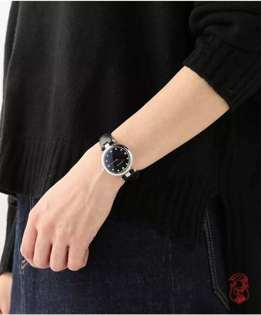 Shop Authentic Gucci Diamantissima Diamonds Black Dial Black Leather Strap Watch For Women - YA141403 - Luxxuri