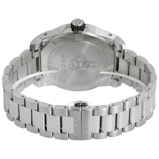  Shop Authentic Gucci Dive Quartz Green Dial Silver Steel Strap Watch For Men - YA136222 - Luxxuri
