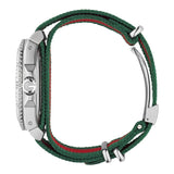  Shop Authentic Gucci Dive White Dial Red & Green Nylon Strap Watch For Men - YA136207 - Luxxuri
