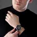  Shop Authentic Gucci Dive Quartz Kingsnake Black Dial Black Rubber Strap Watch For Men - YA136217 - Luxxuri