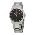  Shop Authentic Gucci G Timeless Black Dial Silver Steel Strap Watch For Women - YA1264029 - Luxxuri