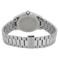 Gucci G Timeless Black Dial Silver Steel Strap Watch For Women - YA126573A