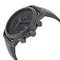  Shop Authentic Gucci G Timeless Quartz Chronograph Black Dial Black Leather Strap Watch For Men - YA126244 - Luxxuri
