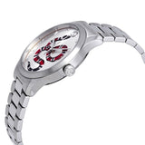  Shop Authentic Gucci G Timeless Silver Dial Silver Steel Strap Watch For Women - YA1264076 - Luxxuri