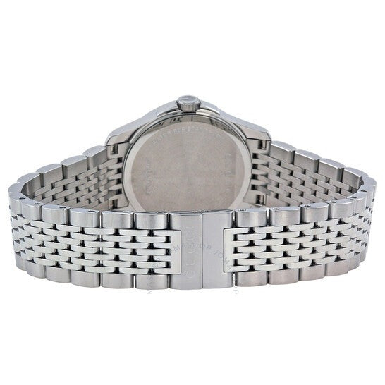  Shop Authentic Gucci G Timeless Diamonds Mother of Pearl Dial Silver Steel Strap Watch For Women - YA126506 - Luxxuri