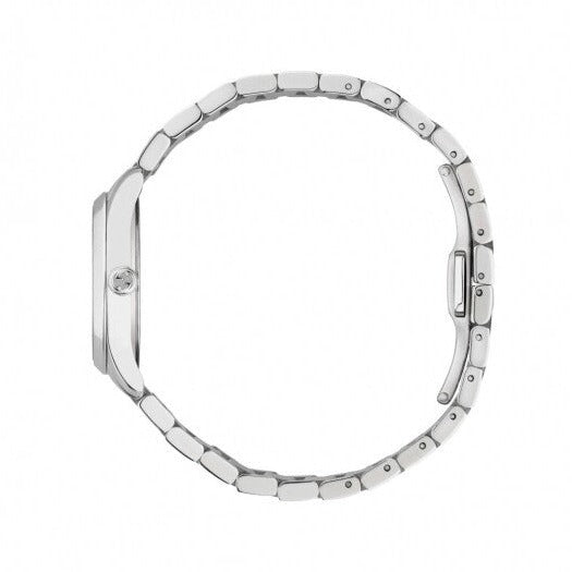  Shop Authentic Gucci G Timeless Quartz Diamonds Silver Dial Two Tone Steel Strap Watch For Women - YA1265016 - Luxxuri