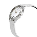  Shop Authentic Gucci G-Timeless Mother of Pearl White Dial White Leather Strap Watch For Women - YA126597 - Luxxuri
