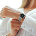  Shop Authentic Gucci G Timeless Quartz Black Dial Silver Steel Strap Watch For Women - YA1265020 - Luxxuri