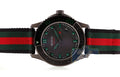  Shop Authentic Gucci G Timeless Sport Black Dial Two Tone NATO Strap Watch For Men - YA126229 - Luxxuri