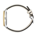  Shop Authentic Gucci G Timeless Automatic Silver Dial Beige Leather Strap Watch For Men - YA126348 - Luxxuri