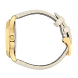  Shop Authentic Gucci G Timeless Quartz White Dial White Leather Strap Watch For Women - YA1264033A - Luxxuri