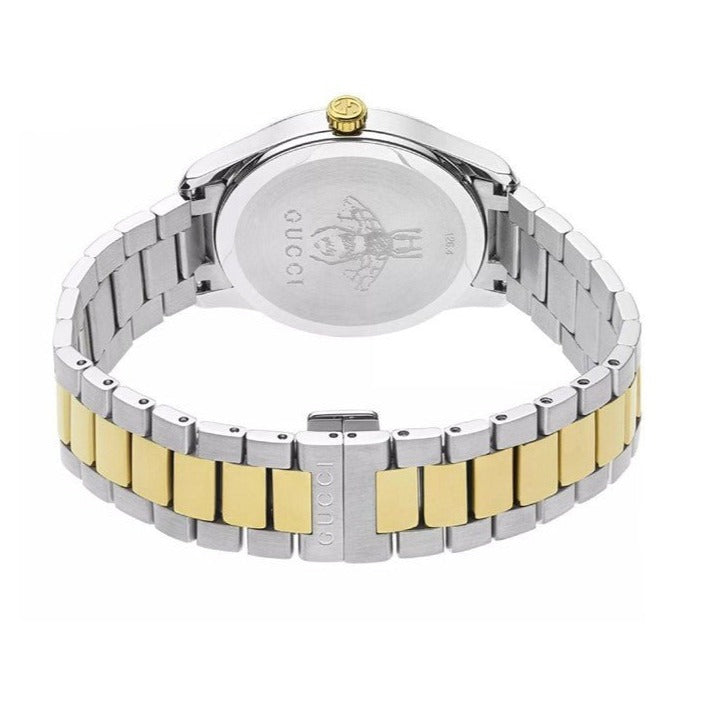  Shop Authentic Gucci G Timeless Silver Dial Two Tone Steel Strap Watch For Women - YA1264074 - Luxxuri