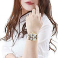  Shop Authentic Gucci G Timeless Quartz White Dial White Leather Strap Watch For Women - YA1264109 - Luxxuri
