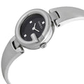  Shop Authentic Gucci Guccisima Quartz Black Dial Silver Steel Strap Watch For Women - YA134501 - Luxxuri