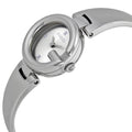  Shop Authentic Gucci Guccissima Quartz Silver Dial Silver Steel Strap Watch For Women - YA134502 - Luxxuri