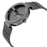  Shop Authentic Gucci G Interlocking Quartz Grey Dial Grey Steel Strap Watch For Men - YA133210 - Luxxuri