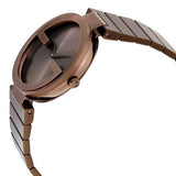  Shop Authentic Gucci Interlocking G Quartz Brown Dial Brown Steel Strap Watch for Women -  YA133317 - Luxxuri