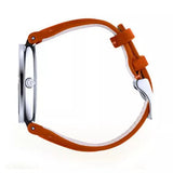  Shop Authentic Gucci Interlocking G Quartz Orange Dial Orange Leather Strap Watch For Women - YA133316 - Luxxuri