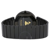  Shop Authentic Gucci Interlocking G Quartz Gold Dial Black Steel Strap Watch For Women - YA133314 - Luxxuri