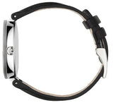  Shop Authentic Gucci Interlocking G Iconic Black Dial Black Leather Strap Watch For Men - YA133205 - Luxxuri