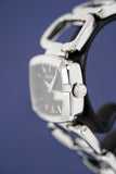  Shop Authentic Gucci G Gucci Black Dial Silver Steel Strap Watch For Women - YA125510 - Luxxuri