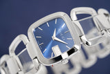  Shop Authentic Gucci G Gucci Blue Dial Silver Steel Strap Watch For Women - YA125405 - Luxxuri