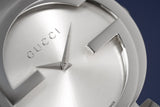  Shop Authentic Gucci G Interlocking Silver Dial Silver Steel Strap Watch For Women - YA133308 - Luxxuri