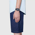 Shop Authentic Gucci Grip Quartz Grey Dial Grey Steel Strap Watch For Men - YA157429 - Luxxuri