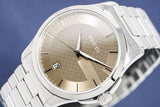  Shop Authentic Gucci G Timeless Brown Dial Silver Steel Strap Watch For Men - YA126445 - Luxxuri