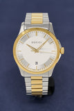  Shop Authentic Gucci G Timeless Silver Dial Two Tone Steel Strap Watch For Men - YA126474 - Luxxuri