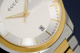  Shop Authentic Gucci G Timeless Silver Dial Two Tone Steel Strap Watch For Men - YA126474 - Luxxuri
