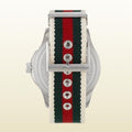  Shop Authentic Gucci G Timeless White Dial Two Tone Nylon Strap Watch For Men - YA126231 - Luxxuri