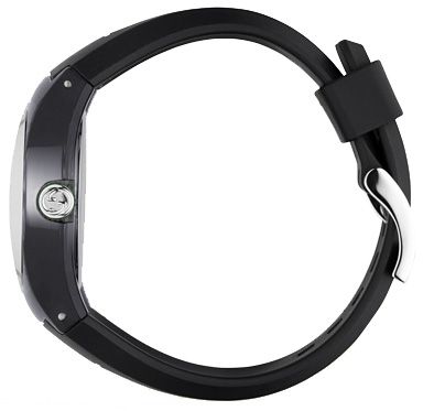  Shop Authentic Gucci Sync Quartz Black Dial Black Rubber Strap Watch For Men - YA137301 - Luxxuri