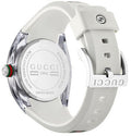  Shop Authentic Gucci Sync Quartz White Dial White Rubber Strap Unisex Watch - YA137302 - Luxxuri