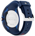  Shop Authentic Gucci Sync Quartz Blue Dial Blue Rubber Strap Watch For Men - YA137304 - Luxxuri