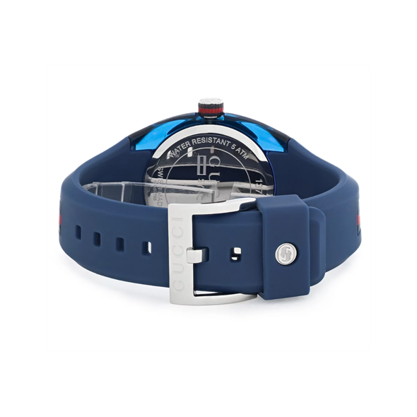  Shop Authentic Gucci Sync Quartz Blue Dial Blue Rubber Strap Watch For Men - YA137304 - Luxxuri