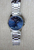  Shop Authentic Gucci G Timeless Blue Dial Silver Steel Strap Watch For Men - YA126316 - Luxxuri